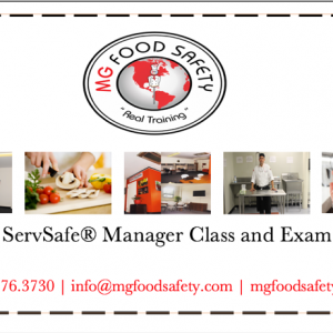 Products Archive - MG Food Safety , ServSafe®, ServSafe Training ...