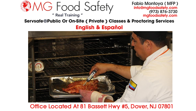 New Jersey Servsafe Mg Food Safety